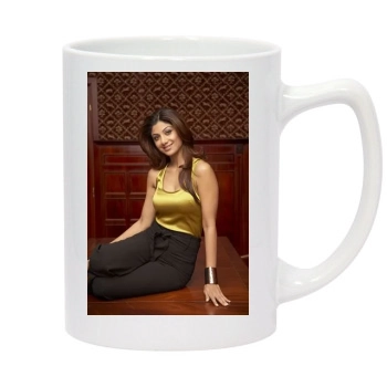 Shilpa Shetty 14oz White Statesman Mug