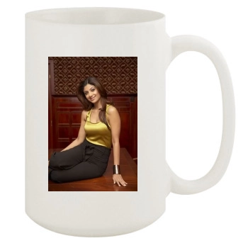 Shilpa Shetty 15oz White Mug