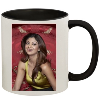 Shilpa Shetty 11oz Colored Inner & Handle Mug