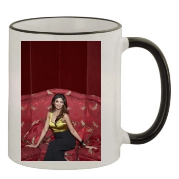 Shilpa Shetty 11oz Colored Rim & Handle Mug