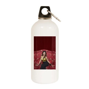 Shilpa Shetty White Water Bottle With Carabiner