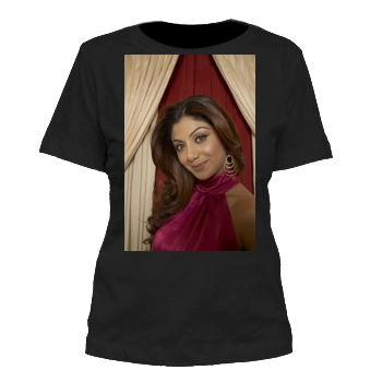 Shilpa Shetty Women's Cut T-Shirt