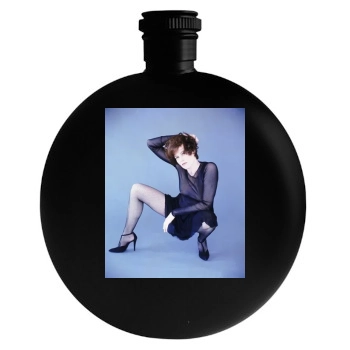 Sigourney Weaver Round Flask