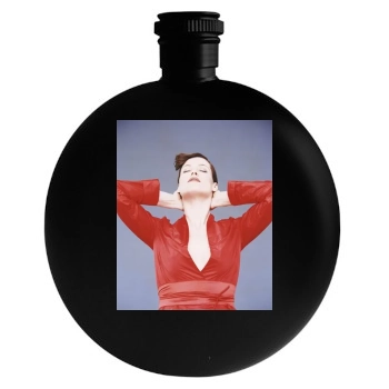 Sigourney Weaver Round Flask