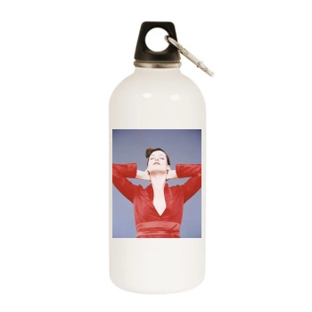 Sigourney Weaver White Water Bottle With Carabiner