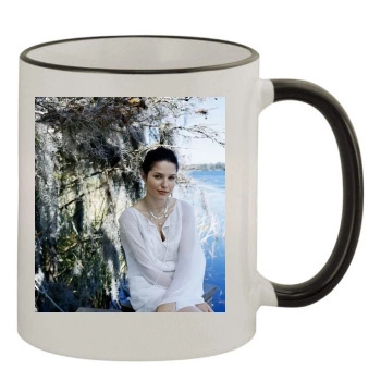 Sophia Bush 11oz Colored Rim & Handle Mug