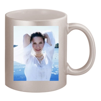 Sophia Bush 11oz Metallic Silver Mug