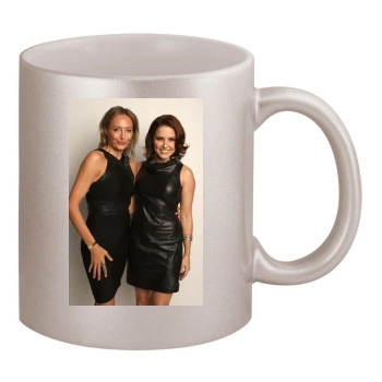 Sophia Bush 11oz Metallic Silver Mug