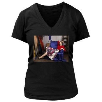 Sophie Ellis-Bextor Women's Deep V-Neck TShirt