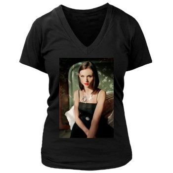 Sophie Ellis-Bextor Women's Deep V-Neck TShirt