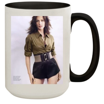 Sophie Marceau 15oz Colored Inner & Handle Mug