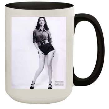 Sophie Marceau 15oz Colored Inner & Handle Mug