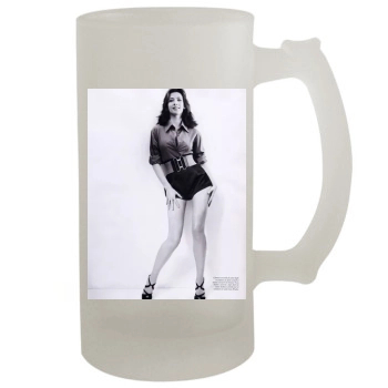 Sophie Marceau 16oz Frosted Beer Stein