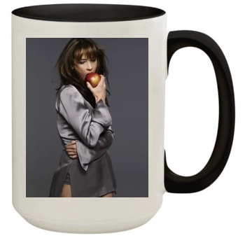 Sophie Marceau 15oz Colored Inner & Handle Mug