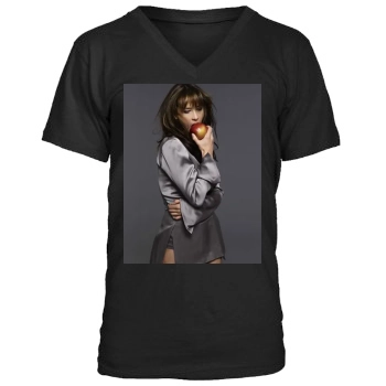 Sophie Marceau Men's V-Neck T-Shirt