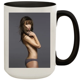 Sophie Marceau 15oz Colored Inner & Handle Mug