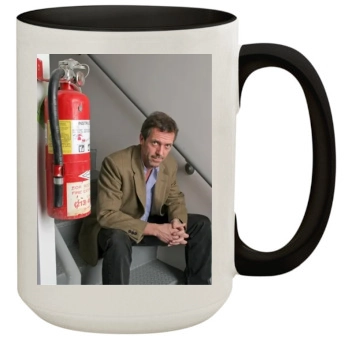 Hugh Laurie 15oz Colored Inner & Handle Mug