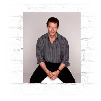 Hugh Laurie Metal Wall Art