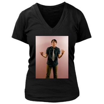 Jake Gyllenhaal Women's Deep V-Neck TShirt