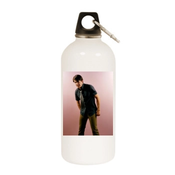 Jake Gyllenhaal White Water Bottle With Carabiner