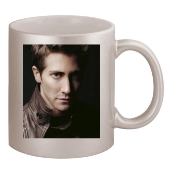 Jake Gyllenhaal 11oz Metallic Silver Mug