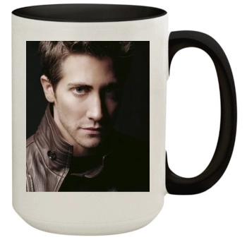 Jake Gyllenhaal 15oz Colored Inner & Handle Mug