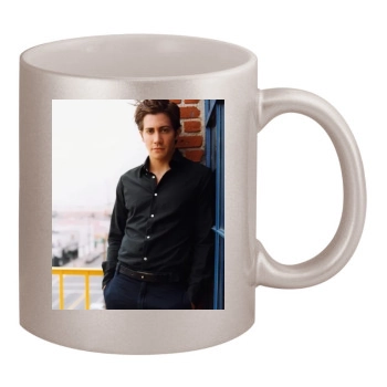 Jake Gyllenhaal 11oz Metallic Silver Mug