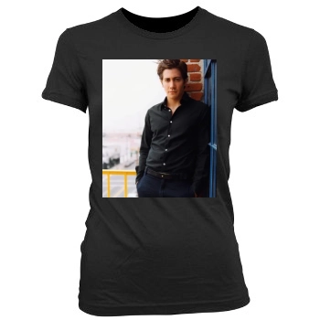 Jake Gyllenhaal Women's Junior Cut Crewneck T-Shirt