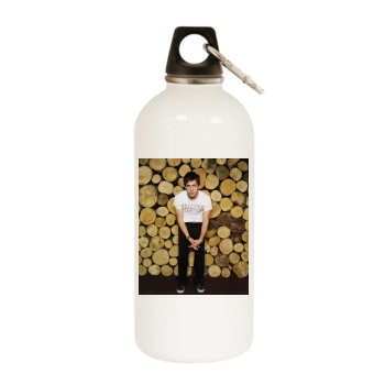 Jake Gyllenhaal White Water Bottle With Carabiner