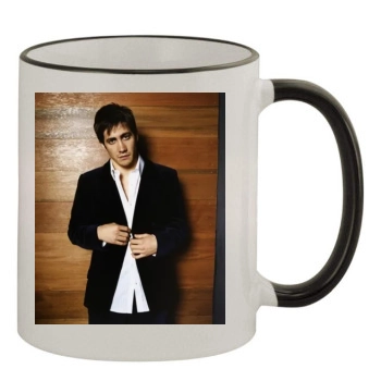 Jake Gyllenhaal 11oz Colored Rim & Handle Mug