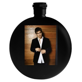 Jake Gyllenhaal Round Flask