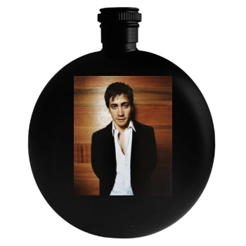 Jake Gyllenhaal Round Flask