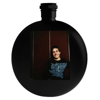 Jake Gyllenhaal Round Flask