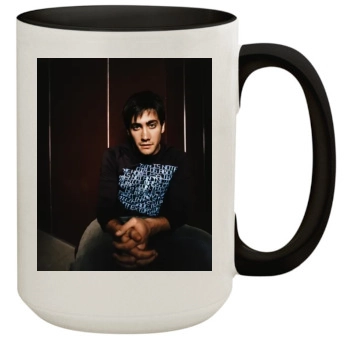 Jake Gyllenhaal 15oz Colored Inner & Handle Mug