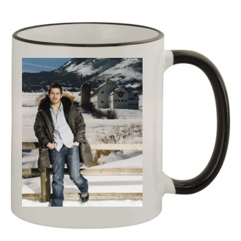 Jake Gyllenhaal 11oz Colored Rim & Handle Mug