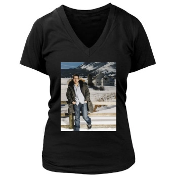 Jake Gyllenhaal Women's Deep V-Neck TShirt