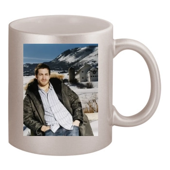 Jake Gyllenhaal 11oz Metallic Silver Mug