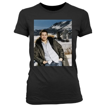 Jake Gyllenhaal Women's Junior Cut Crewneck T-Shirt