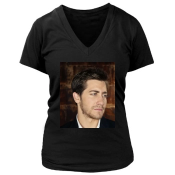 Jake Gyllenhaal Women's Deep V-Neck TShirt