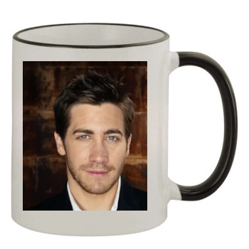 Jake Gyllenhaal 11oz Colored Rim & Handle Mug