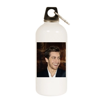 Jake Gyllenhaal White Water Bottle With Carabiner