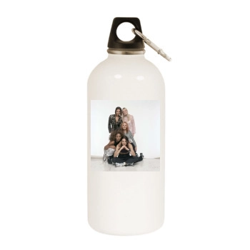 Spice Girls White Water Bottle With Carabiner