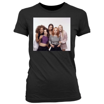 Spice Girls Women's Junior Cut Crewneck T-Shirt