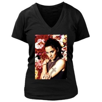 Spice Girls Women's Deep V-Neck TShirt