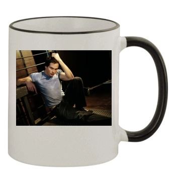 Tom Welling 11oz Colored Rim & Handle Mug