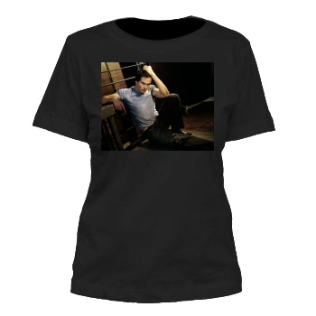 Tom Welling Women's Cut T-Shirt