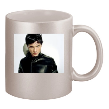 Tom Welling 11oz Metallic Silver Mug