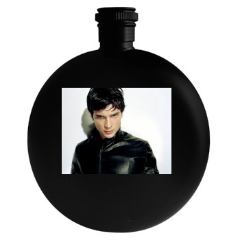 Tom Welling Round Flask