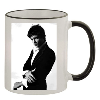 Tom Welling 11oz Colored Rim & Handle Mug