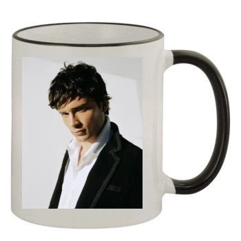 Tom Welling 11oz Colored Rim & Handle Mug